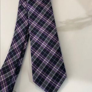 Ben Sherman purple/ blue narrow tie